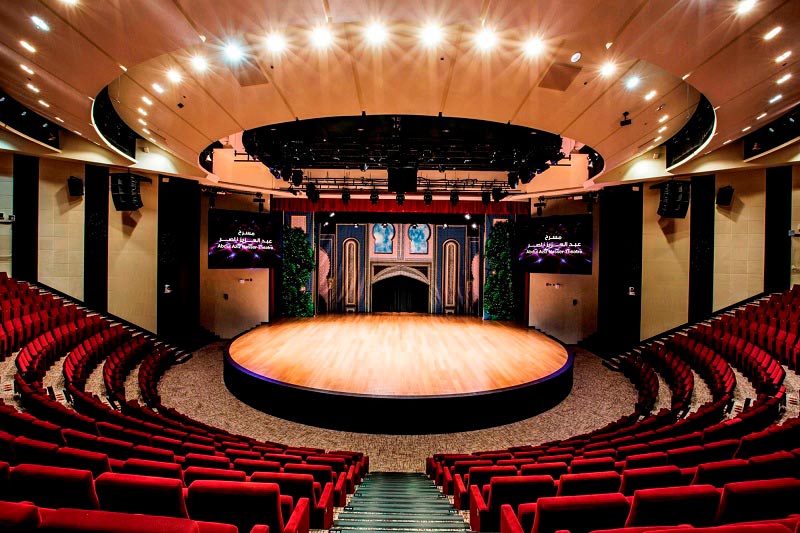 تئاتر عبدالعزیر ناصر در سوق واقف قطر؛ منبع عکس: گوگل مپ؛ عکاس: Abdul Aziz Nasser Theatre