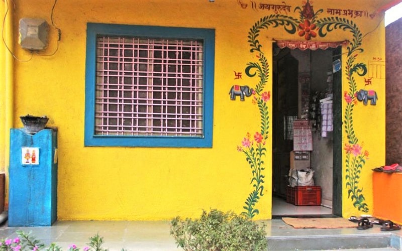 خانه ای زردرنگ در شانی شینگناپور