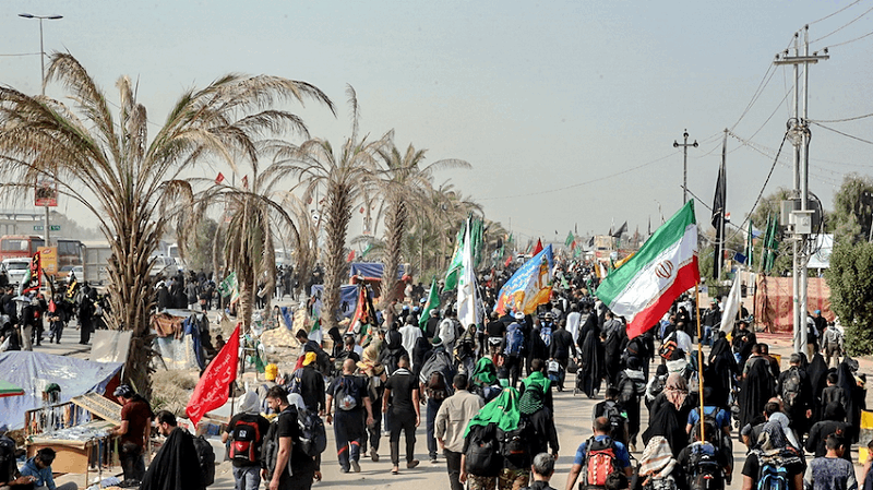 حضور ایرانیان در پیاده روی اربعین amwaj.media