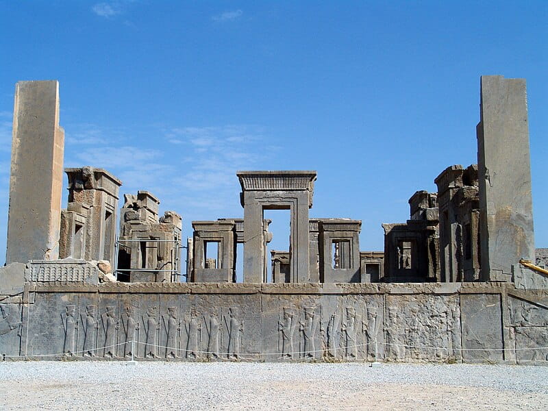 کاخ تچر پرسپولیس؛ منبع عکس: Wikimedia، عکاس: درفش کاویانی