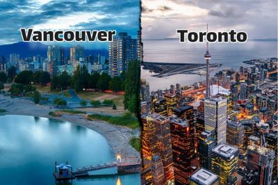 مقایسه تورونتو و ونکوور | شهرهای محبوب کانادا برای ایرانیان