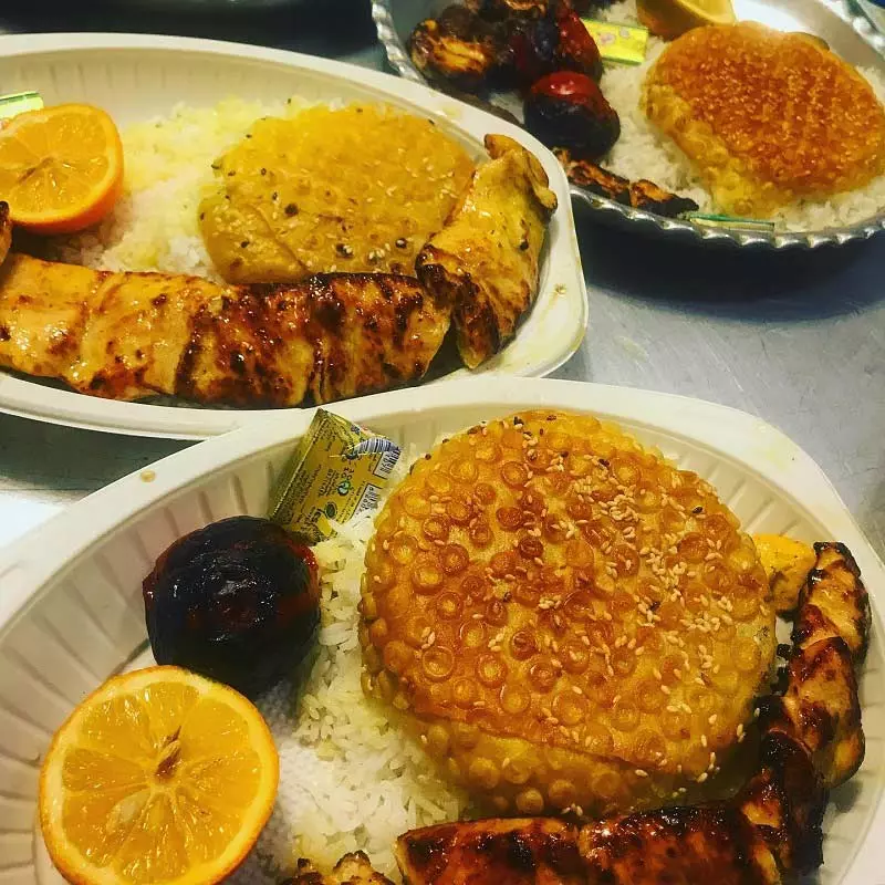 رستوران کته کباب خورشید قزوین؛ منبع عکس: اینستاگرام kate_kababikhorshid_qazvin؛ عکاس: نامشخص