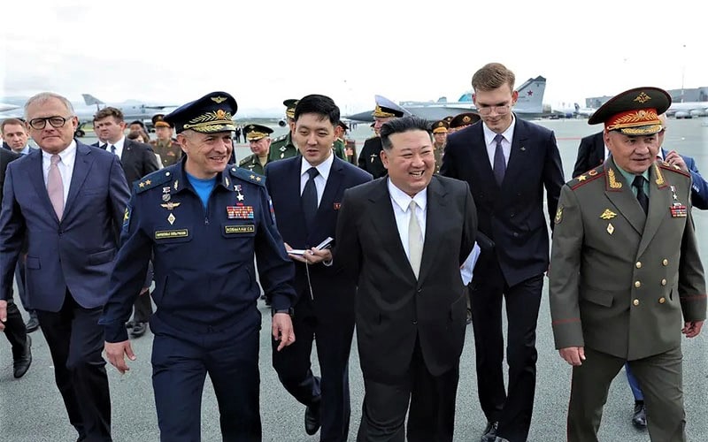 رهبر کره جنوبی در روسیه