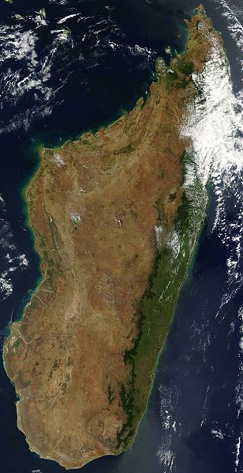 جزیره ماداگاسکار؛ منبع عکس: Wikimedia، عکاس: نامشخص