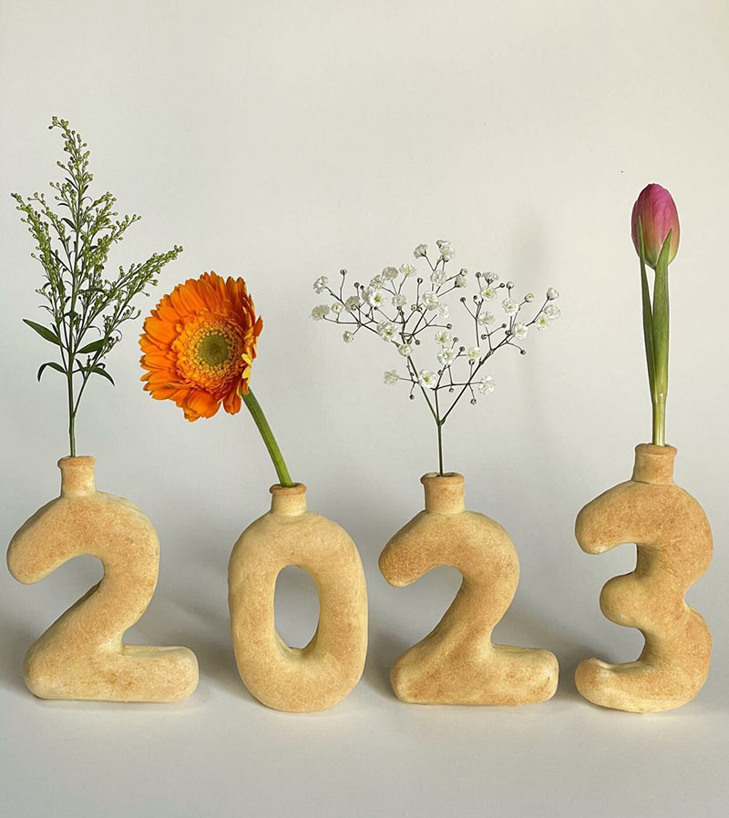 گلدان‌های خوراکی برای سال میلادی ۲۰۲۳