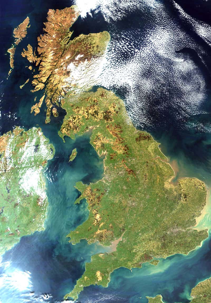 جزیره بریتانیا؛ منبع عکس: Wikimedia، عکاس: Jacques Descloitres