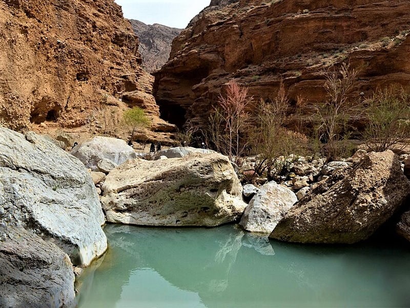 حوضچه آب در چشمه مرتضی علی، منبع عکس: wikimedia.org، عکاس: ایوب فارابی