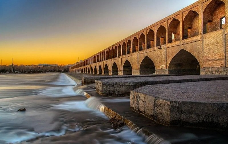 سی وسه پل اصفهان؛ منبع عکس: گوگل مپ؛ عکاس: hossein mohammadi
