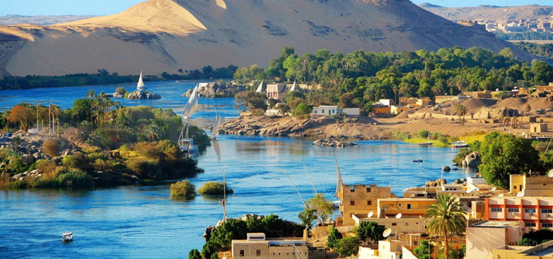 رود نیل؛ منبع عکس: Journey to Egypt