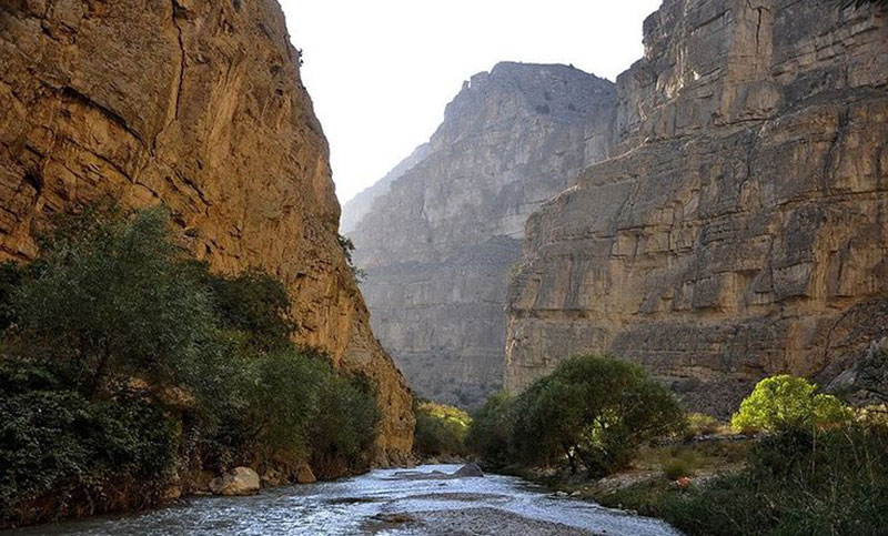 عظمت و زیبایی دره شمخال؛ منبع عکس: پینترست؛ عکاس: داریوش کیان