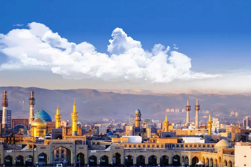 شهر مشهد بدون آلودگی هوا