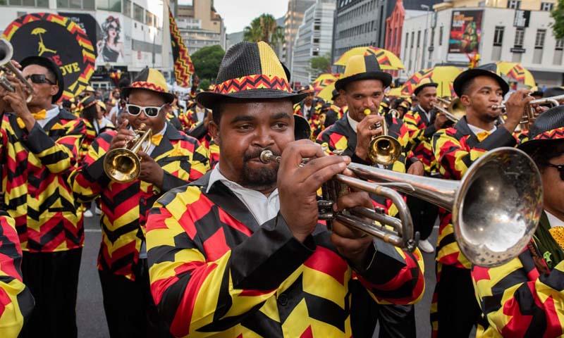 رژه سالیانه گروه موسیقی سال نو در کیپ تاون، آفریقای جنوبی