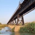 پل ریلی سیاه اهواز؛ منبع عکس: گوگل مپ؛ عکاس: علی عسگر حنایی