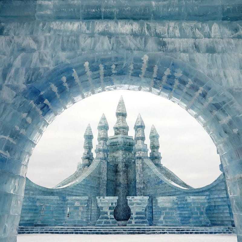جشنواره برف و یخ هاربین، منبع: .archdaily