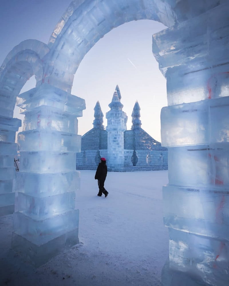 جشنواره برف و یخ هاربین، منبع: .archdaily