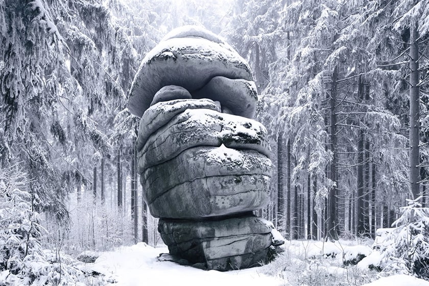 جادوی برف در جنگل های آلمان