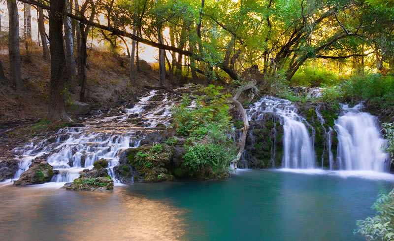 طبیعت زیبا و سرسبز پارک ملی تندوره؛ منبع عکس: گوگل مپ؛ عکاس: فاضل نادری
