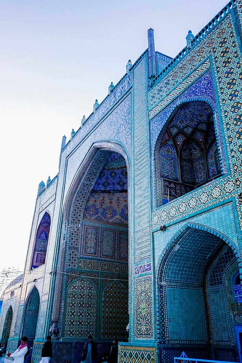 کاشیکاری مسجدی در افغانستان