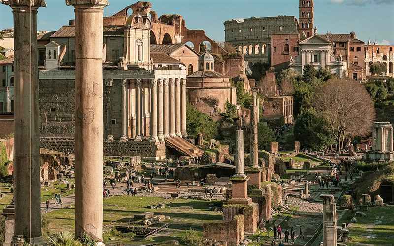 سازه های تاریخی در رم