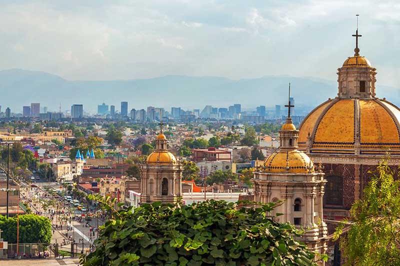 نمایی از مرکز تاریخی مکزیکوسیتی 
