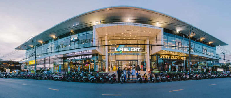 مرکز خرید لایم‌لایت اونیو پوکت؛ منبع عکس: LimeLight Phuket، عکاس: نامشخص