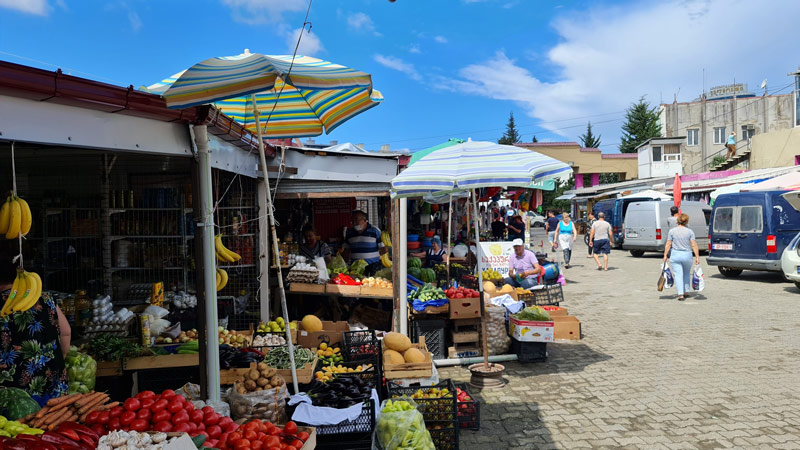بازار کشاورزی؛ منبع عکس: Google Maps، عکاس: Jerzy Nowicki