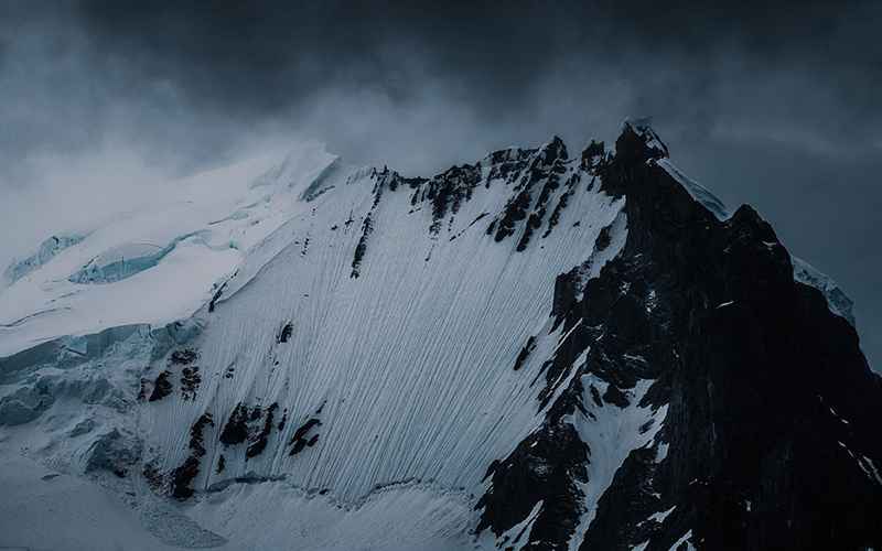 کوه برفی در جنوبگان