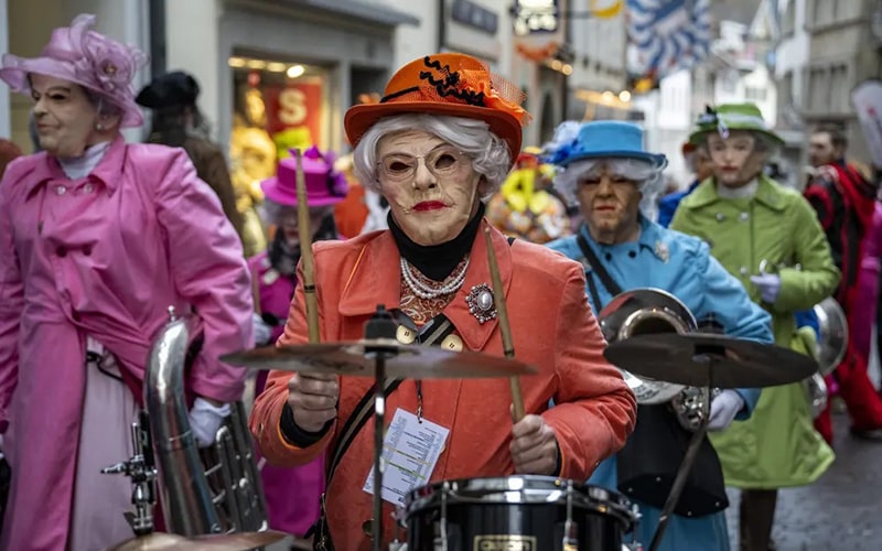 زنان در جشنواره ای در سوییس