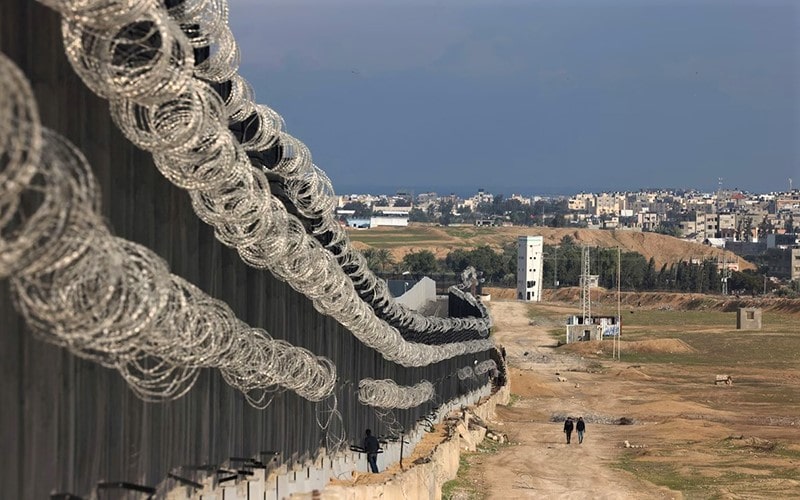 دیوار مرزی مصر با رفح