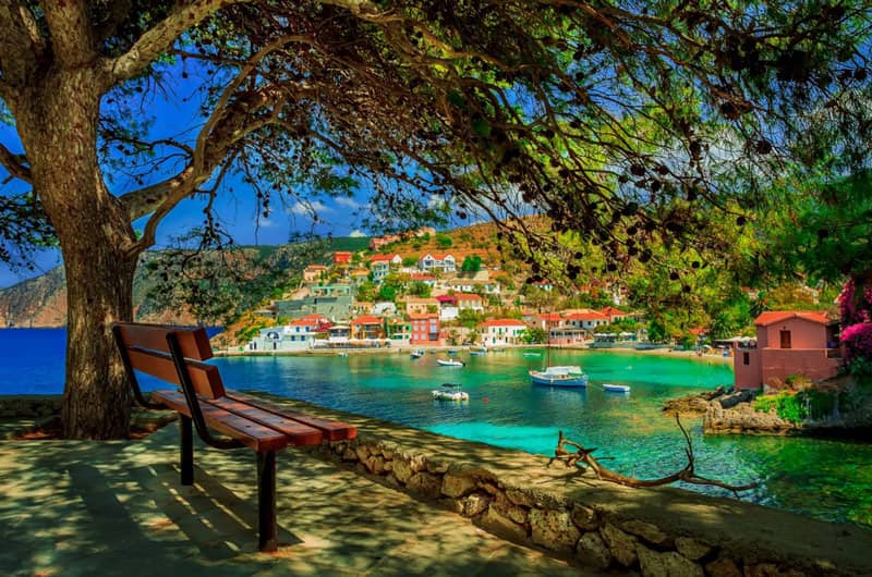 جزیره کیفالونیا؛ منبع عکس: Discover Greece، عکاس: نامشخص