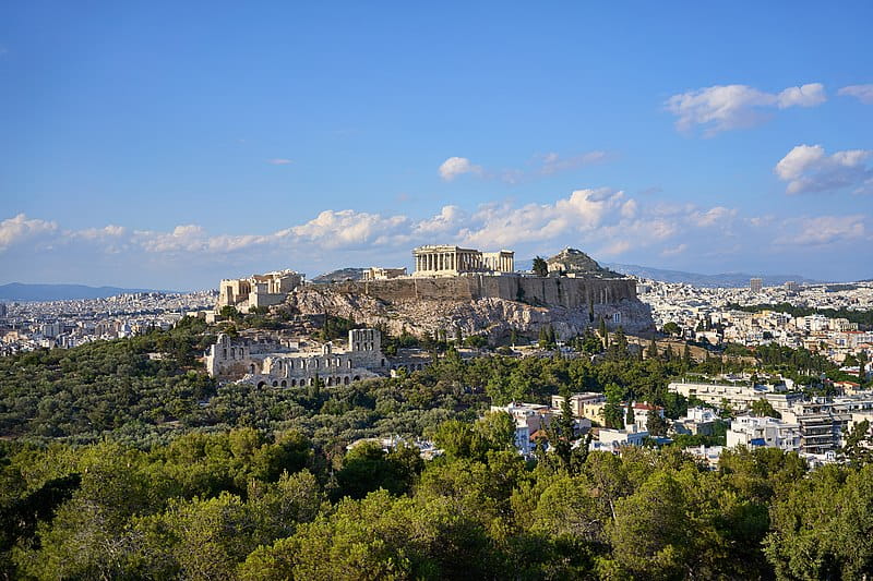 تپه آکروپولیس؛ منبع عکس: ویکی‌مدیا، عکاس: George E. Koronaios