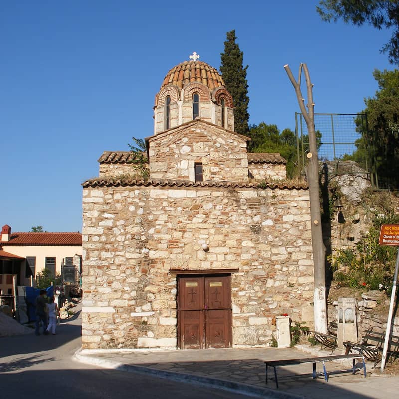 کلیسای متامورفوسیس؛ منبع عکس: Greece، عکاس: Nick Gent
