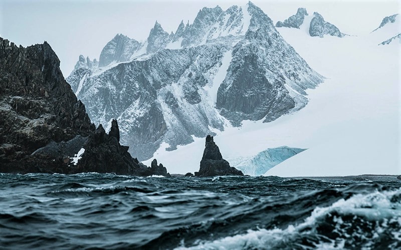 کوه‌های برفی جنوبگان، منبع عکس: northlandscapes.com، عکاس: Jan Erik Waider