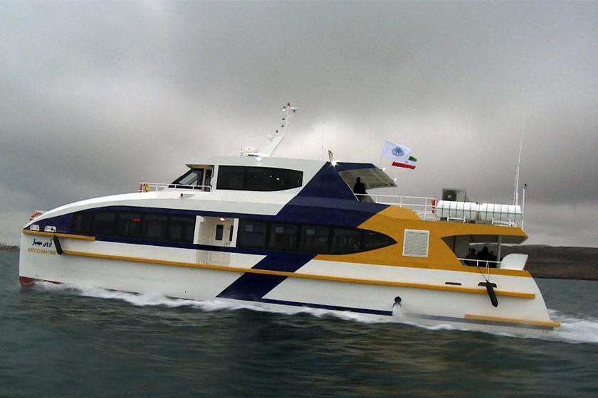 امکان سفر دریایی به ابوموسی | قایق‌های تفریحی آماده نوروز