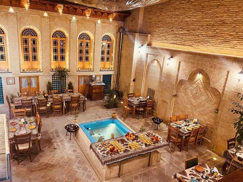 هتل سنتی ایراندخت شیراز؛ منبع عکس: صفحه اینستاگرام Irandokht_boutiq_hotel؛ عکاس: نامشخص