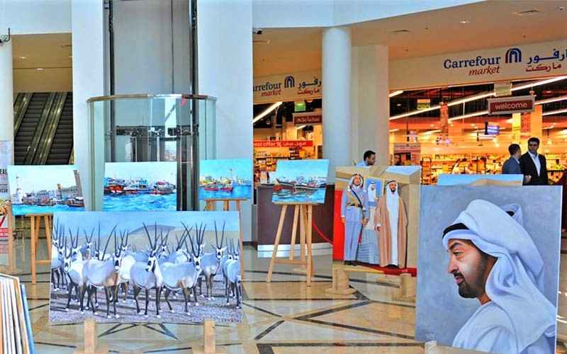 فضای داخلی مرکز خرید ویلیج السیف ابوظبی، منبع عکس: alseefvillagemall.ae، عکاس: نامشخص