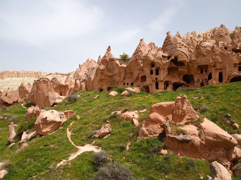 موزه فضای باز زلوه در کاپادوکیا، منبع: uchisarcappadocia ، عکاس: نامشخص