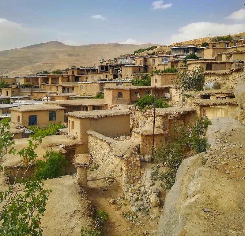 روستای پلکانی دشتک، منبع عکس: گوگل مپ؛ عکاس: علی فلاح
