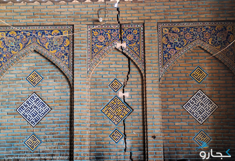 مسجد سید اصفهان فرونشست