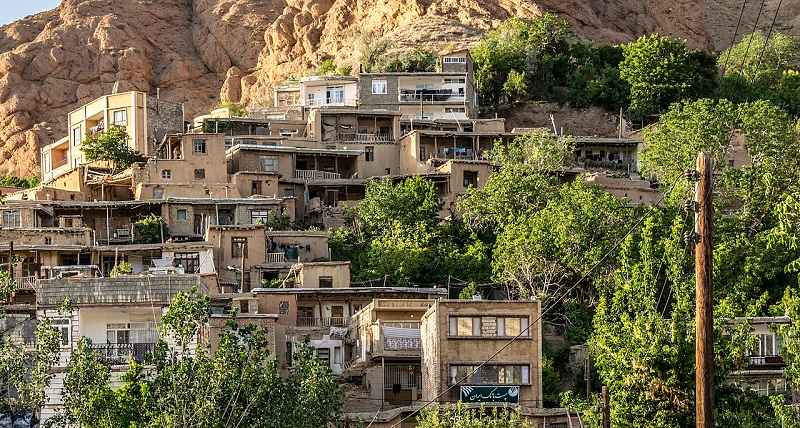 روستای پلکانی رویین؛ منبع عکس: گوگل مپ؛ عکاس: Alireza.heydear