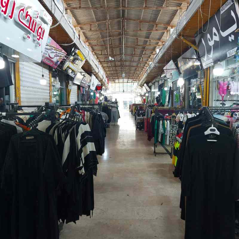 بازار امام رضا ساری؛ منبع عکس: گوگل مپ؛ عکاس: عارف زارعی