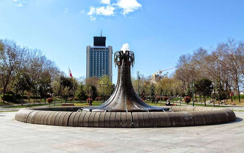 فواره پارک گزی استانبول، منبع عکس: گوگل مپ، عکاس: BaDr AlTaMiMi