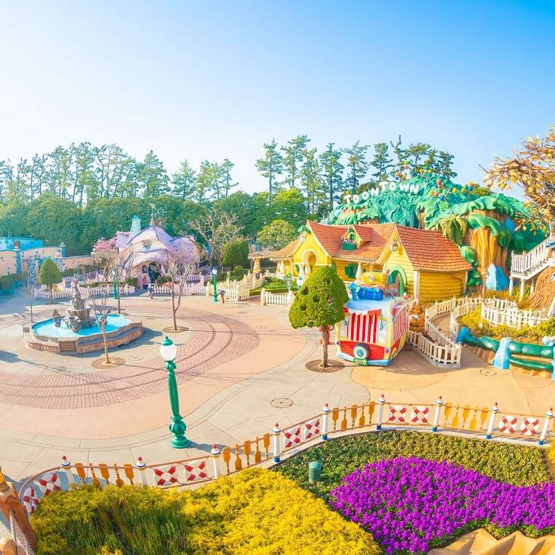 زمین شما در دیزنی لند توکیو.  منبع عکس: اینستاگرام Tokyodisneyresort_official.  عکاس: ناشناس