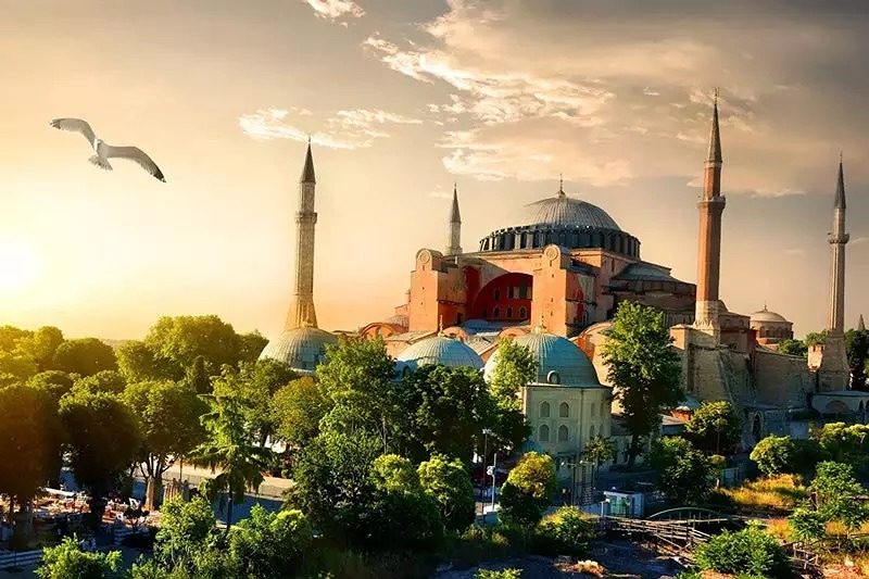 ایاصوفیه ترکیه، منبع عکس: سایت istanbul.com، عکاس: نامشخص 