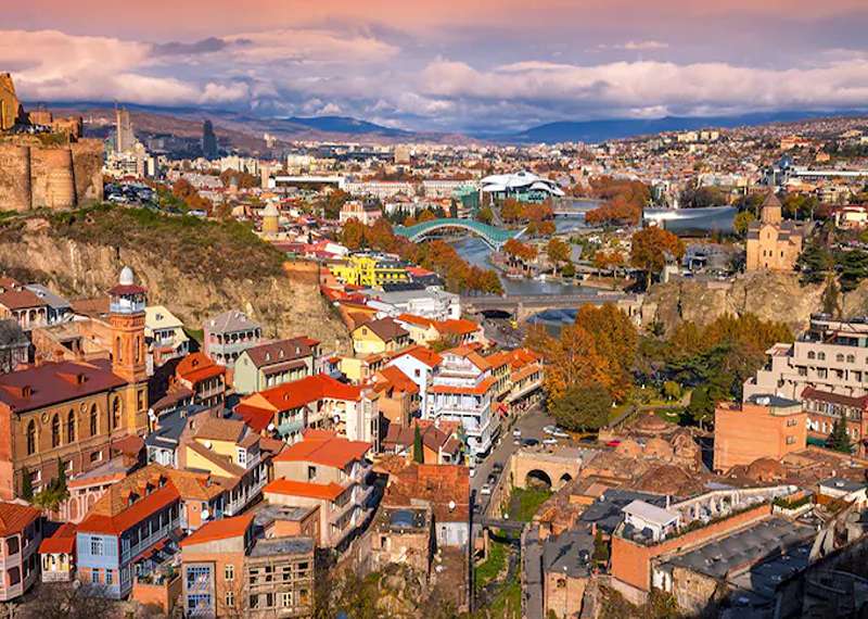بخش تاریخی تفلیس در گرجستان، منبع عکس: سایت telegraph.co.uk، عکاس: نامشخص